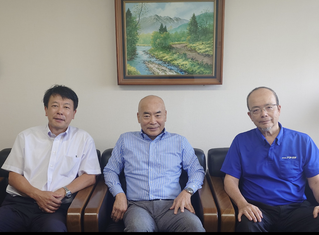 株式会社アクト石原　代表取締役　石原　樹夫様　(お客様の声インタビュー)取締役本部長　前川　佳久様_画像